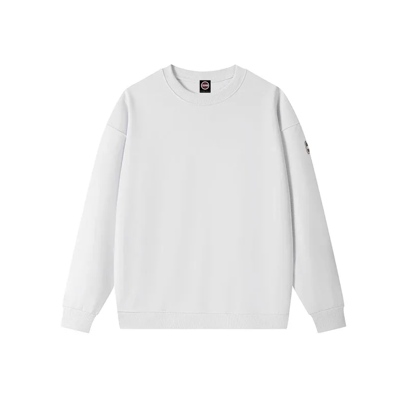 2026 Autumn Winter High Quality O-Neck Sweatshirts Cotton Silicone logo Casual Hoodies Men Long Sleeve Women Tracksuit Tops