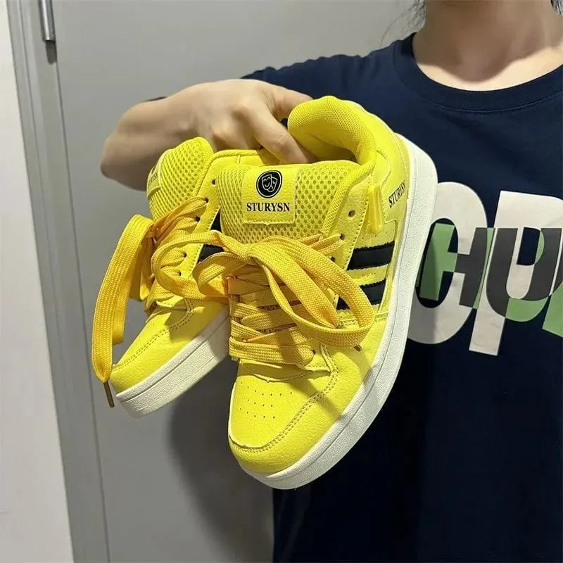 Sizes 36-44 Couple's Unisex Shoes High Quality Luxury Men Shoes Retro Trend Sport Shoes New Women Skate Sneakers Tenis Masculino