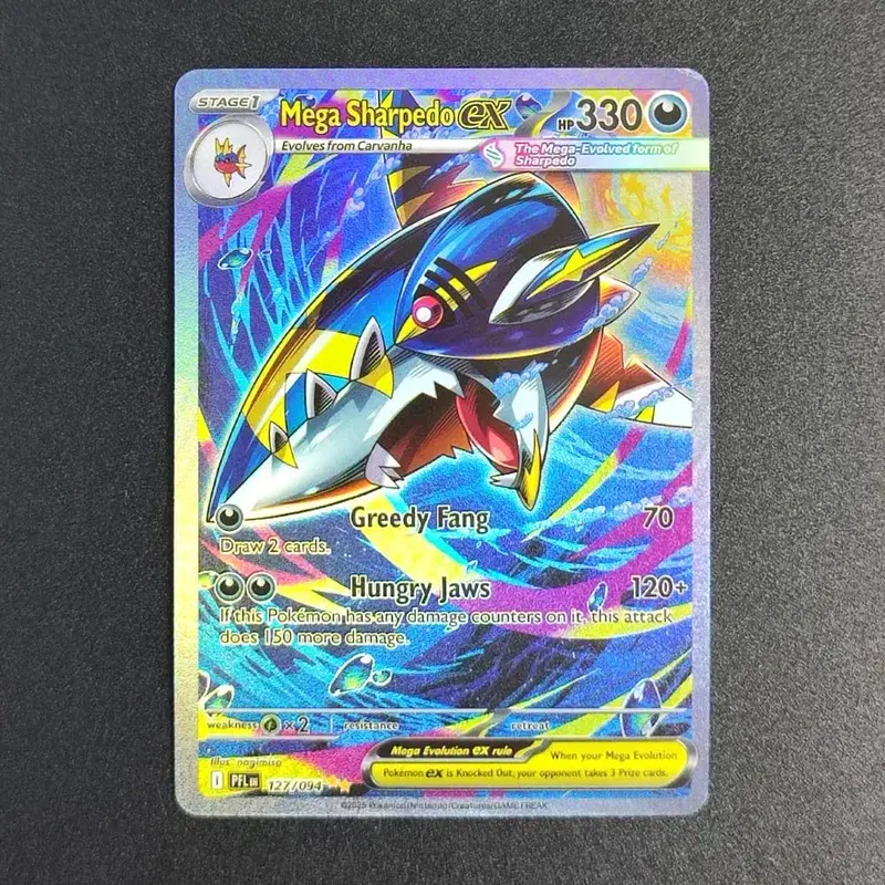DIY PKM Cards Mega Charizard X EX PFL 130/094 125/094 109/094 Oricorio 024 ME02 Phantasmal Flames TCG English Trading Card