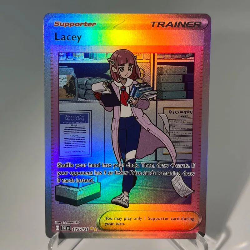 Prismatic Evolutions PKM Cards PTCG5-A GX Rainbow Umbreon Sylveon Leafeon ex Rare Collection Battle Toys Gifts for Hobbies