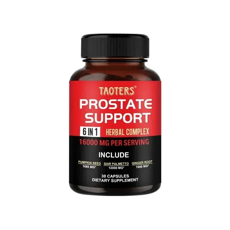 Natural Saw Palmetto - Prostate Health Support Supplement Improves Toilet Frequency and Urgency Promotes Healthy Hair Growth