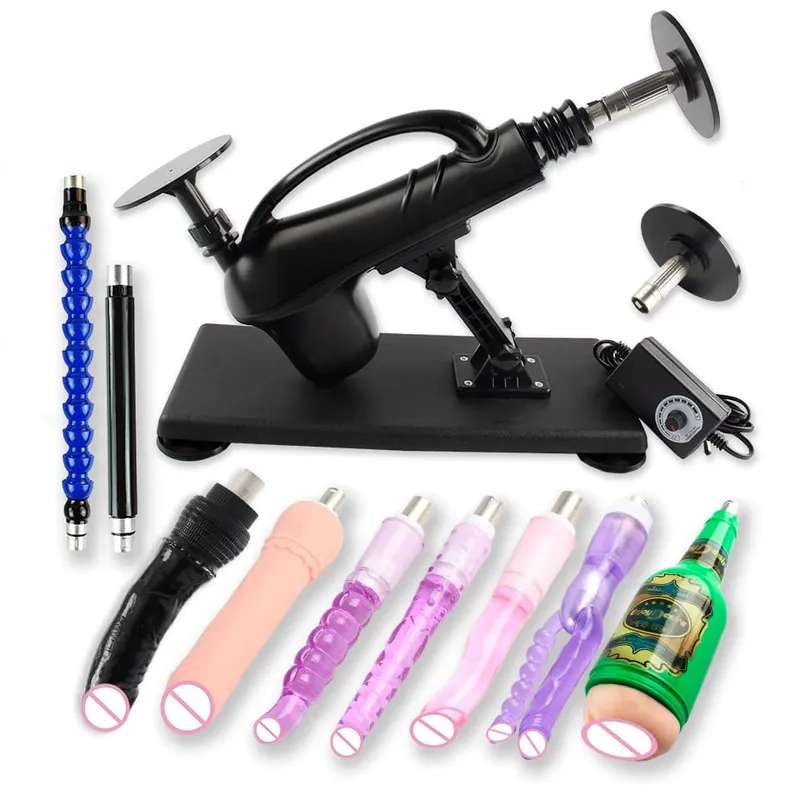 New 3XLR Sex Machine for Woman Adjustable Masturbating Pumping SexTooys for Men Adult Toys Upgrade Vibrator Dildo