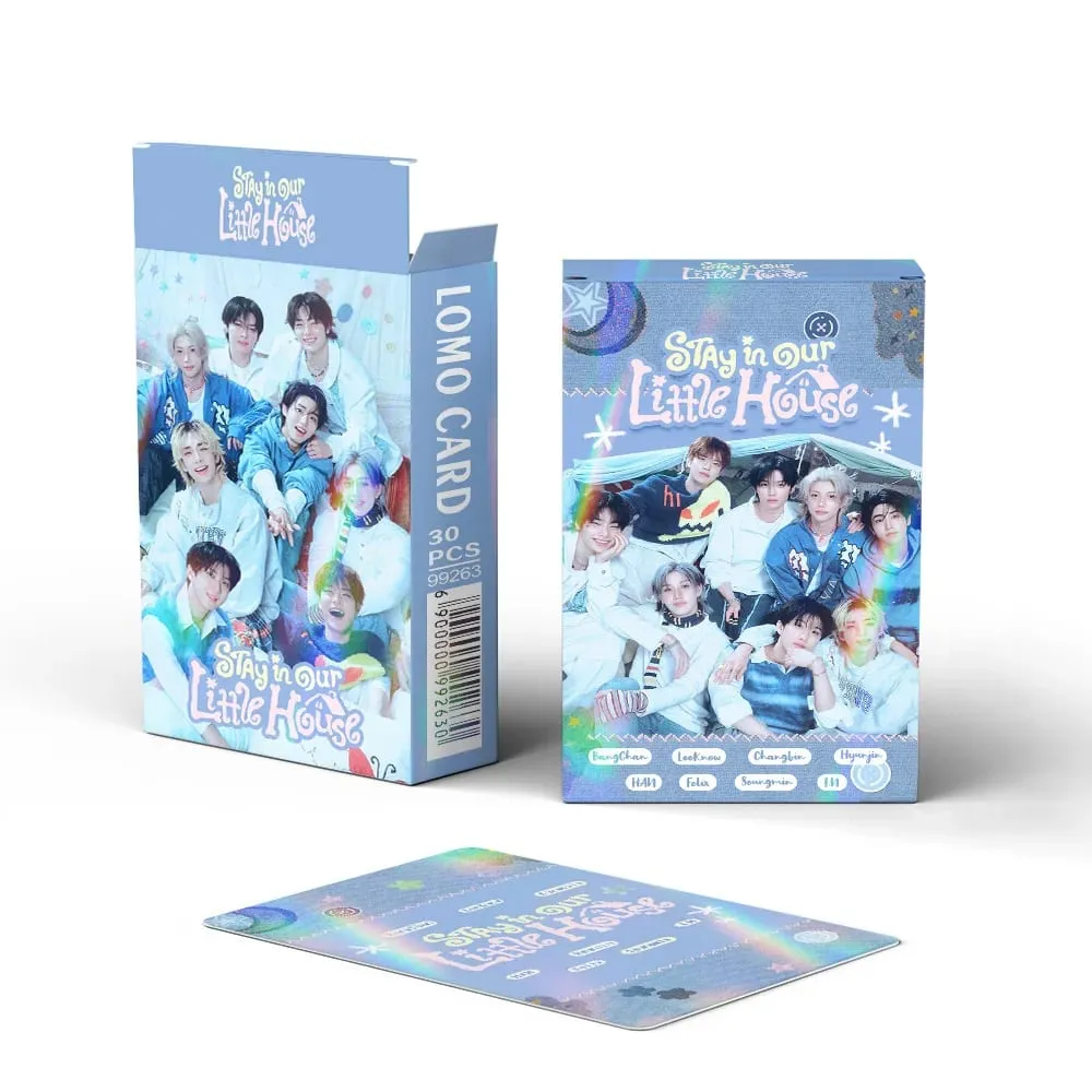 30Pcs 2026 Photocards Kpop Star Collection Lomo Cards Holographic Flash Cards Fans Gifts