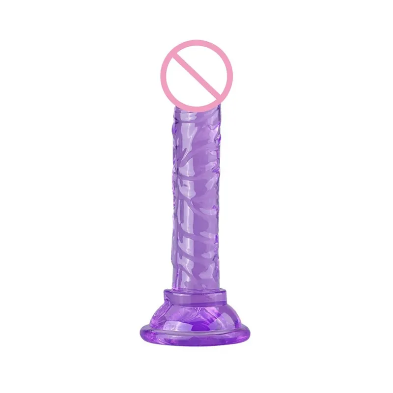 Silicone Dildo with Suction Cup Vagina Clitoris Stimulator Realistic Cock Sex Toys Female Masturbation Device Gay Anus Butt Plug
