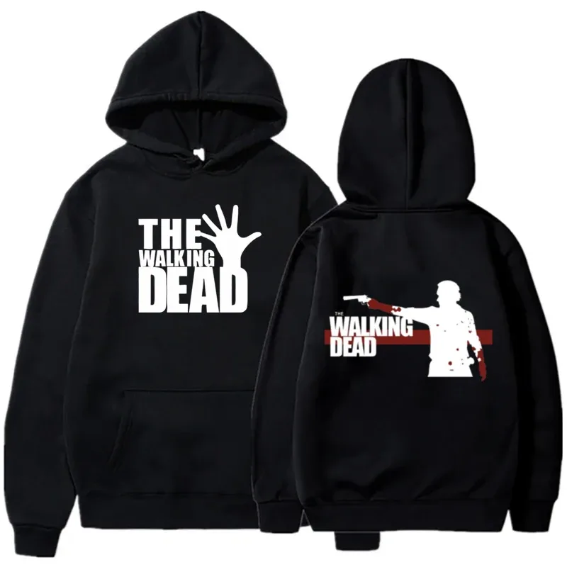 The Walking Dead Hoodies for Men Women Fashion Casual Harajuku Hoody Unisex Pullovers Hip Hop Loose Sweatshirt Men's Clothes