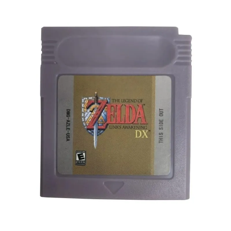 GBC Retro English Game Cartridges Legend of Zelda Awakening DX，Oracle of Seasons，Oracle of Ages，Dangan GB，Swordbird Song