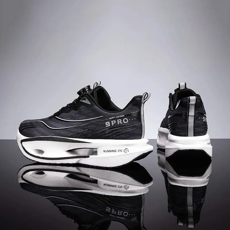 Men's Sports Shoes Carbon Plate Running Shoes Male Marathon Sneakers Racing Shock-absorbing Athletics Training Shoes for Women