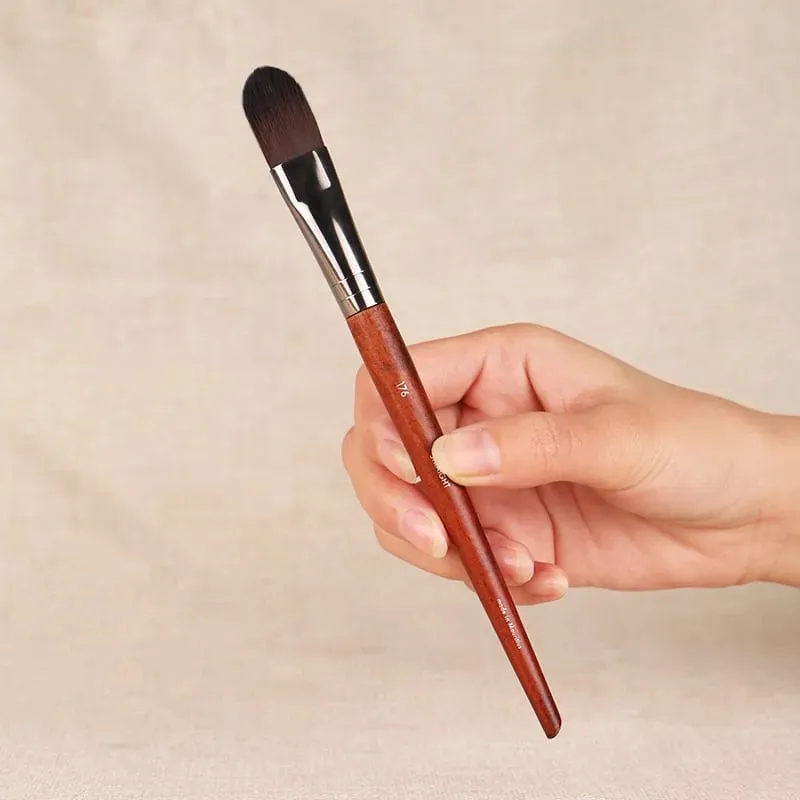 Karsyngirl 1Pcs Beauty Makeup Brushes Original Wood Make up Brush Beauty Eyeshadow Blending Tool