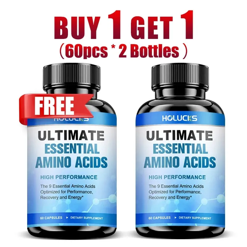 Ultimate Essential Amino Acids Supplement Support Muscle Repair Recovery & Boost Energy for Gym & Fitness Enthusiasts