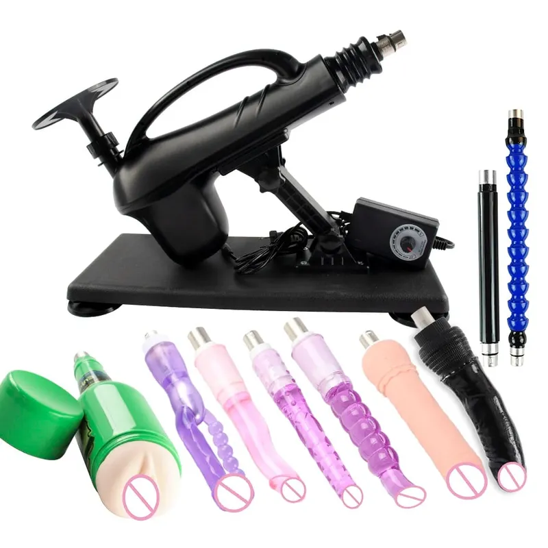 New 3XLR Sex Machine for Woman Adjustable Masturbating Pumping SexTooys for Men Adult Toys Upgrade Vibrator Dildo