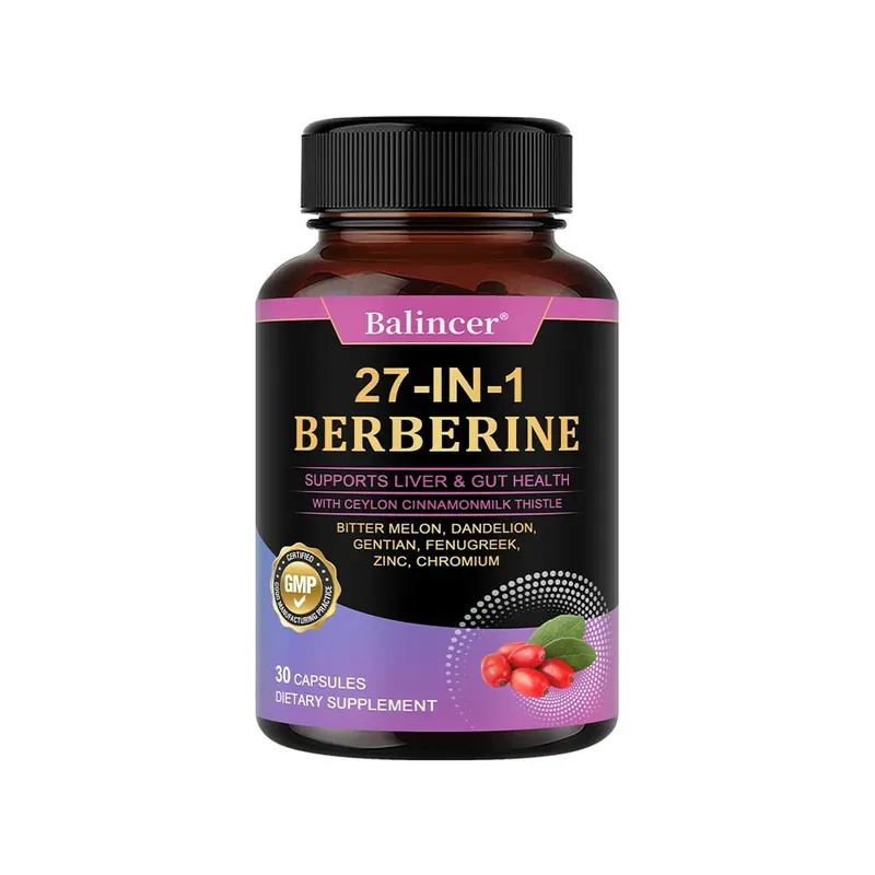 Berberine Dietary Supplement - with Ceylon Cinnamon Metabolism Healthy Weight Management Circulatory Health Immune System