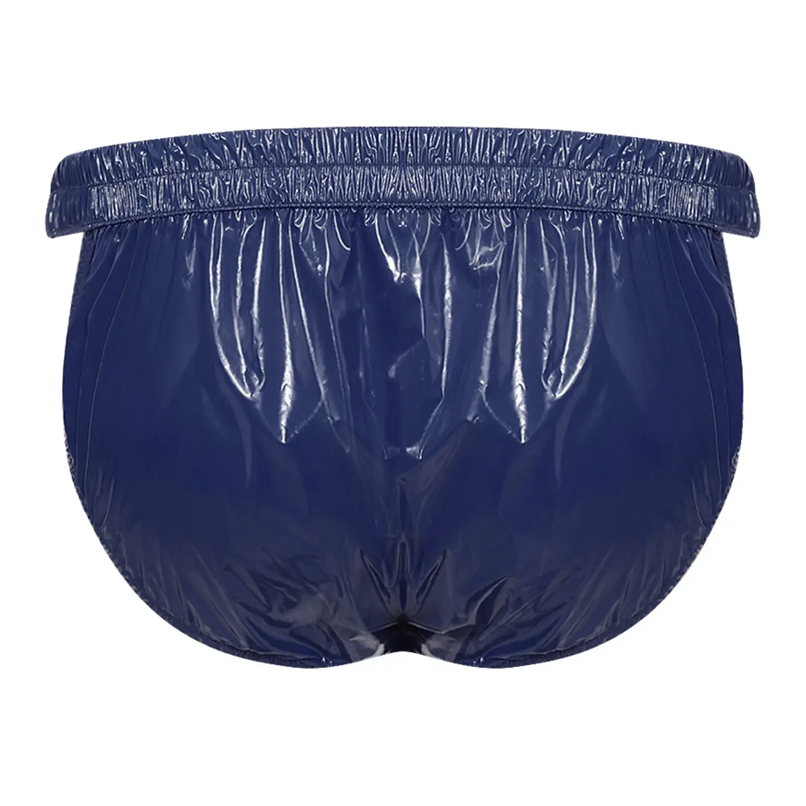 Mens Waterproof Swim Briefs Elastic Waistband Bikini Briefs Swim Bottoms Swimming Surfing Sunbathing Swimwear Bathing Suit