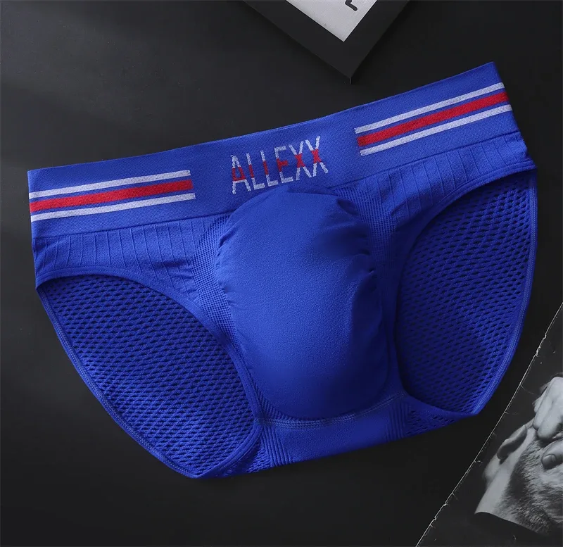 Seluar dalam Nen Huruf pinggang lebar cuecas maskulin sexys tøy men cueca mesh sissy lencerías muy hot U convex calzoncillos hombre