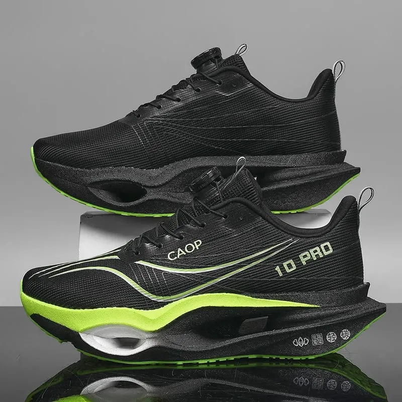 Running Shoes Men Sports Carbon Board Speciality Marathon Breathable Lightweight Women Comfortable Athletic Nonskid Sneakers