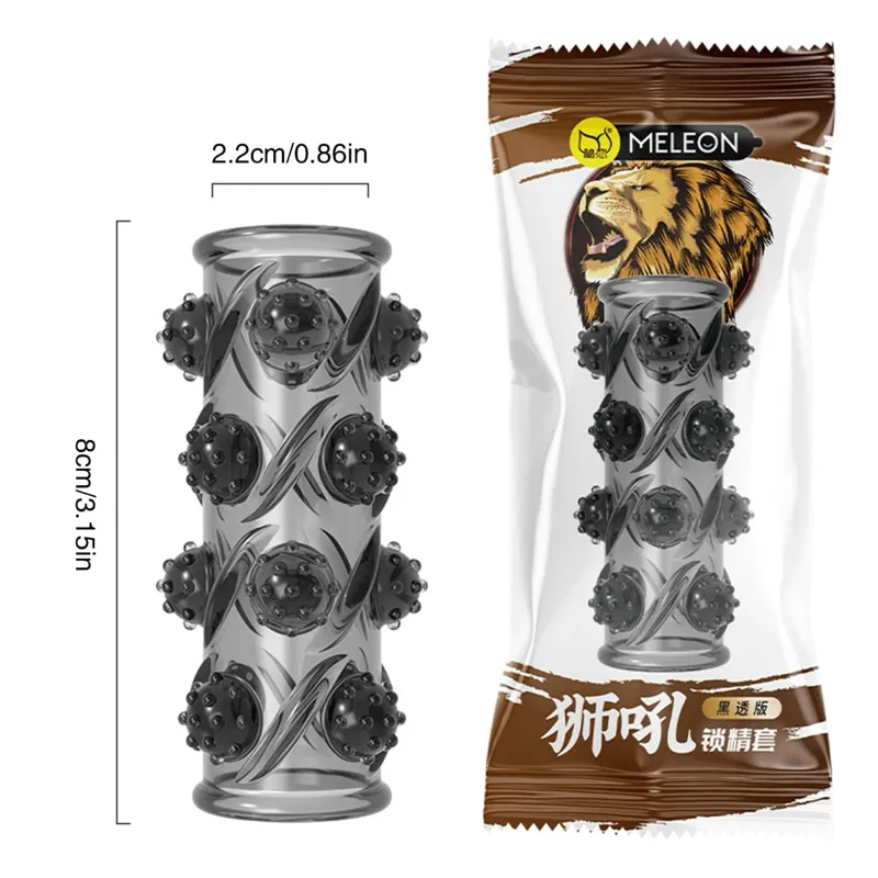 Elastic Cock Rings With Particle Sex Toys G-spot Penile Sleeve Stimulation Dotted Lasting Cock Rings Adult Supplies Sex Products