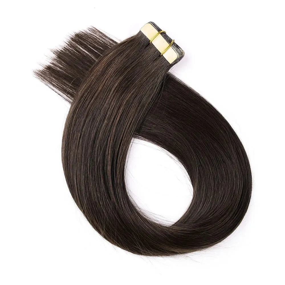14-24" Invisible PU Extensions 50g Brazilian Remy Human Hair Tape in Hair Extensions Real Human Hair for Women Hair Extensions