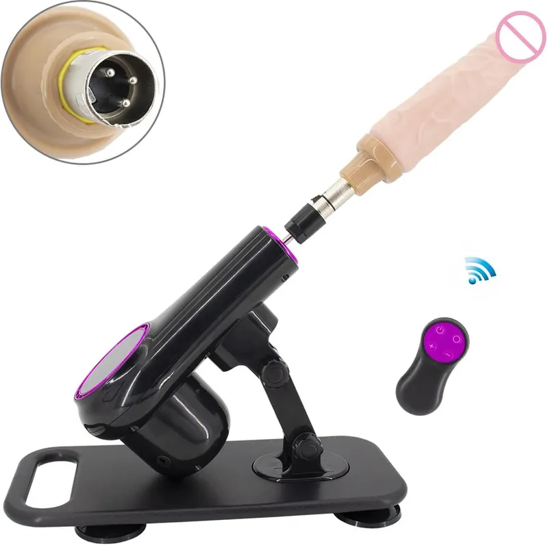 NWE Sex Machine for Woman Adjustable Masturbating Pumping with Different Accessories Sex Machine Gun for Men Wireless Sex Machi