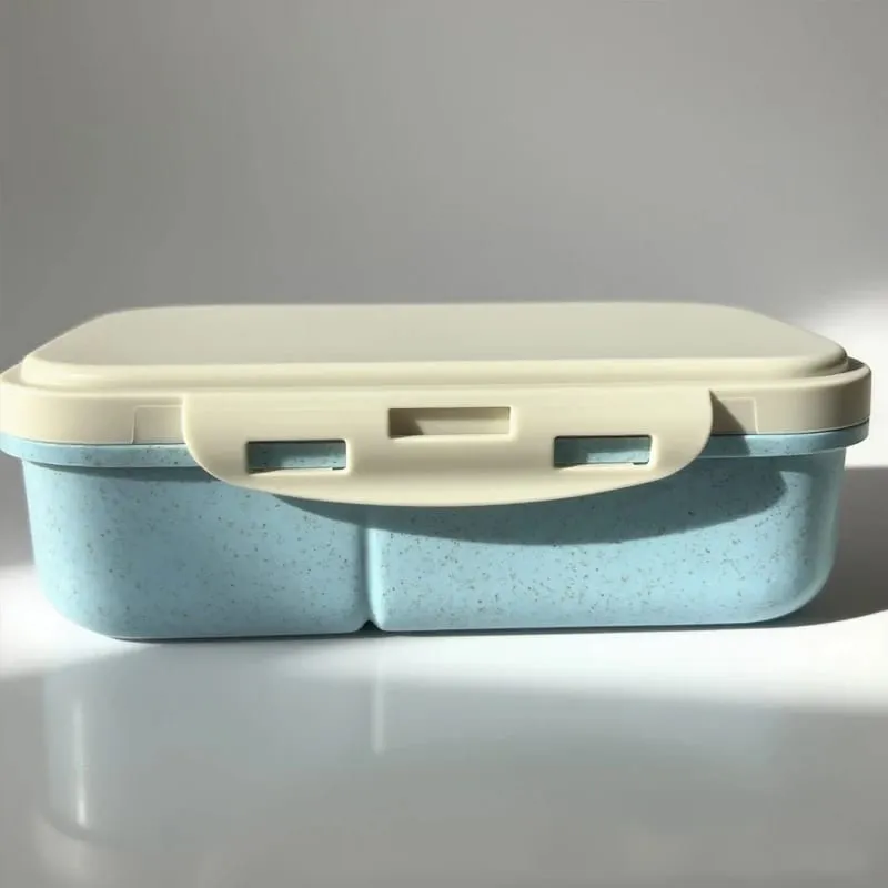 Demon Hunters Lunch Box para sa Boy Girl Cute Mira Zoey Jinu Portable Plastic Bento Box na may Dinnerware Food Fruit Container