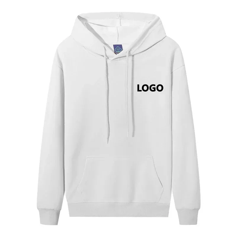 Customized 60% Cotton Hoodie Men Fashion Long Sleeve Sweatshirts Women Personality Printed Streetwear Hoody Pullovers Sudaderas