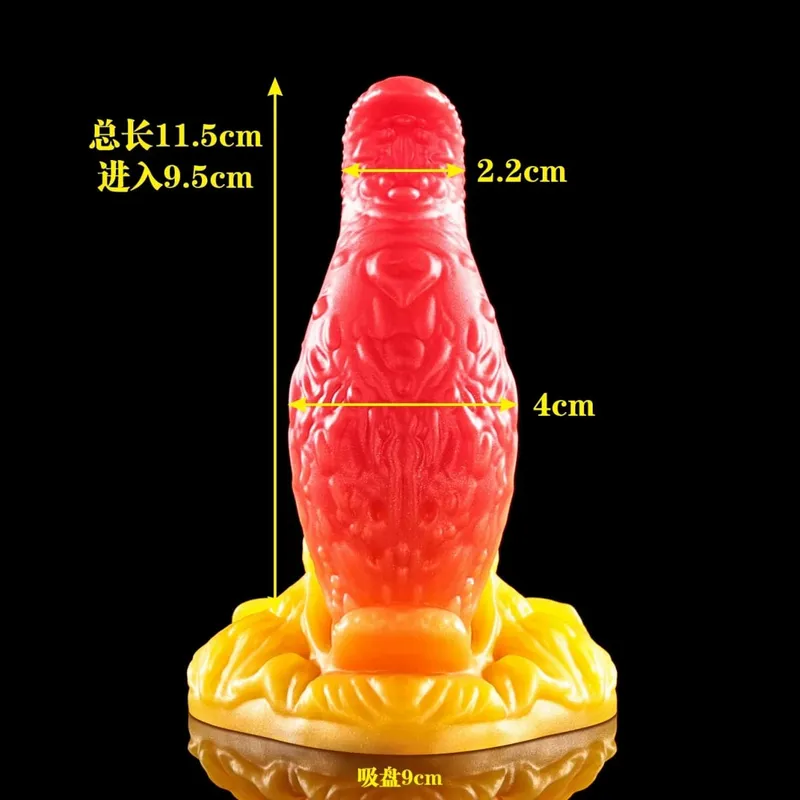 12 Zodiac Signs Series Alien-shaped Penis Realistic Dildo Vaginal Anal G-spot Stimulator with Suction Cup Orgasm Adult Sex Toys