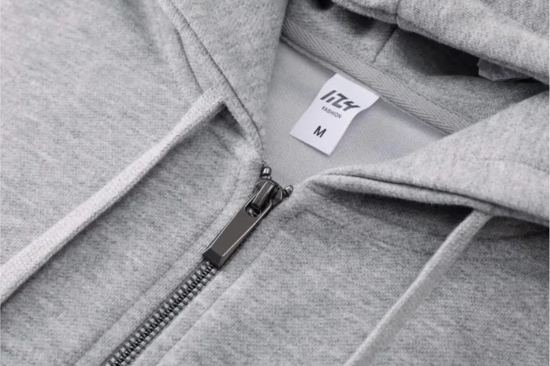 Cotton Fashion Loose Zipper Hoodie Customized Spring and Autumn Couple Coat Printed Logo Embroidered Work Clothes