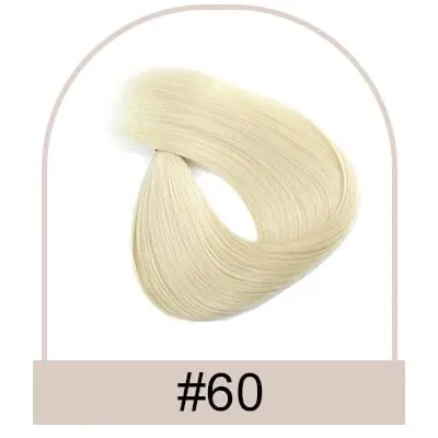Tape PU Hair Weft Straight Raw Virgin Brazilian Sew In Double Drawn High Quality Bundle Natural Real Human Hair Weave 14-28inch