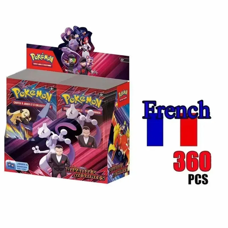 360P French Pokémon cards: Ecarlet & Violet Etsncelles Astral Radiance Obsidian Flames Booster Box Card Game 36 Pack Box
