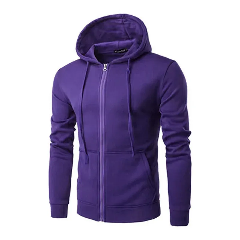 spring autumn Men Sweatshirts Long Sleeve Hoodie Zipper cardigan Male/woman Hoodies Sweatshirt Slim Fit Hoodie Male Clothing