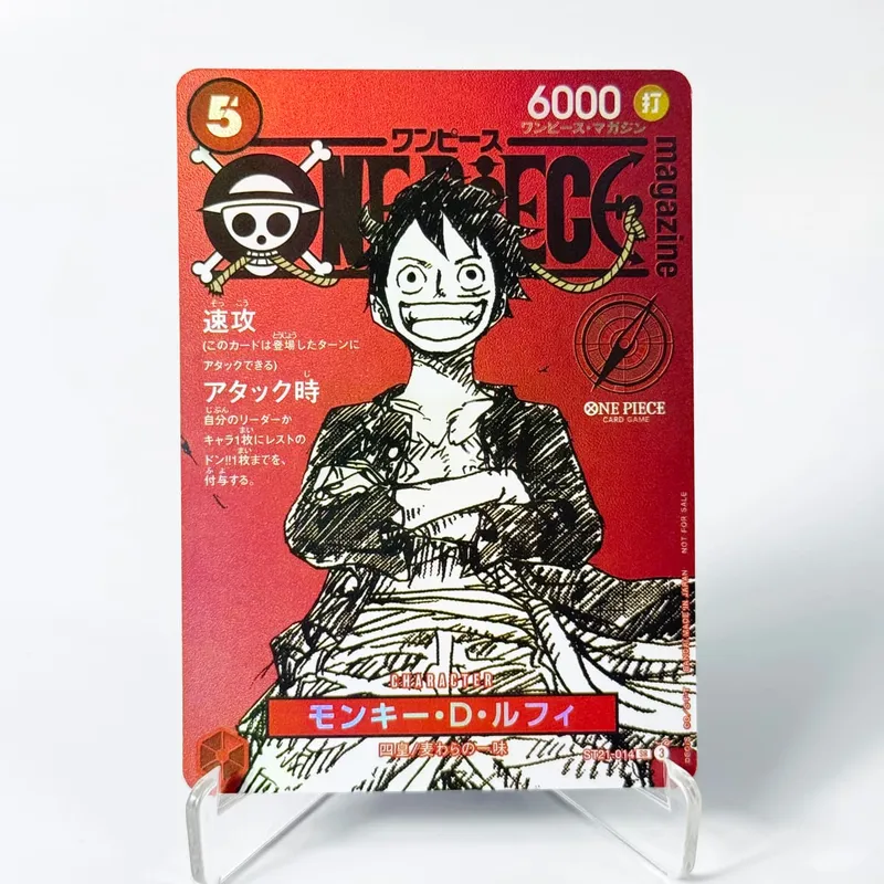 One Piece US College Basketball Luffy Promo Card Straw Hat Crew Anime Collectibles Replica High Quality Cards Foil Texture Card