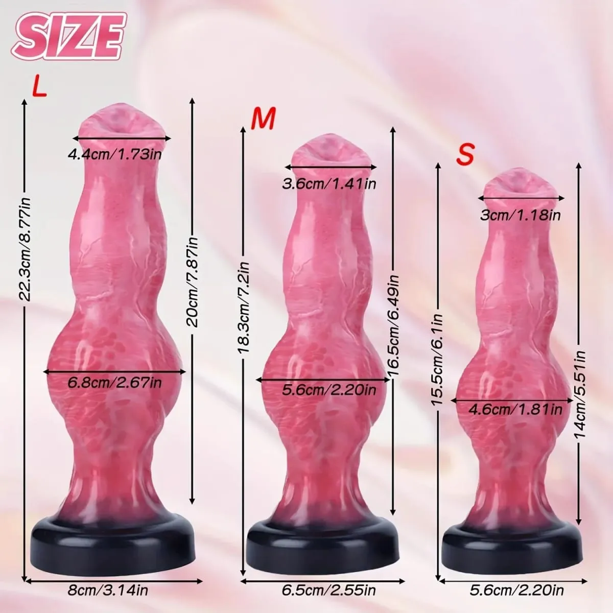 Dildo False Anal Plug Animal Dog Suspension Penis Vagina Masturbation Prostate G-Spot Stimulation Massager Anal Plug Sex Toy 18+