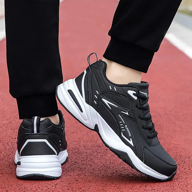 Men's classic retro casual sports shoes Four seasons soft-sole waterproof outdoor running shoes breathable light sneakers 39-48