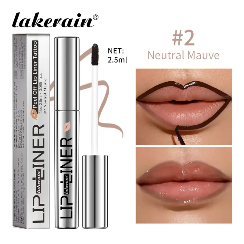 Peel Off Lip Stain Magic Lips Tattoo Long Lasting Waterproof Smudge Proof Transfer Proof เครื่องสำอางค์ Matte Lip Liner ดินสอ