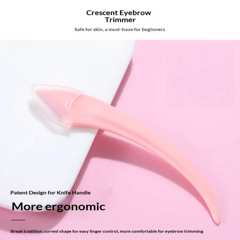 Eyebrow Grooming Set With Comb Eyebrow Scissors Curved Safety Eyebrow Razor Professional Makeup Trimming Tools for Beginners