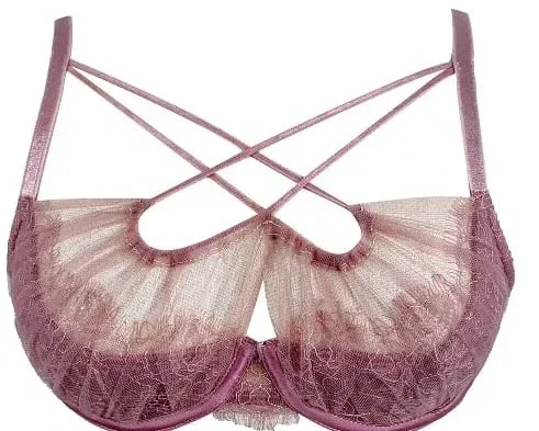 Ensemble de Lingerie d'été en dentelle brodée, cravate croisée, soutien-gorge Push Up en maille transparente, sous-vêtements confortables à porter au quotidien pour femmes, taille 32-38