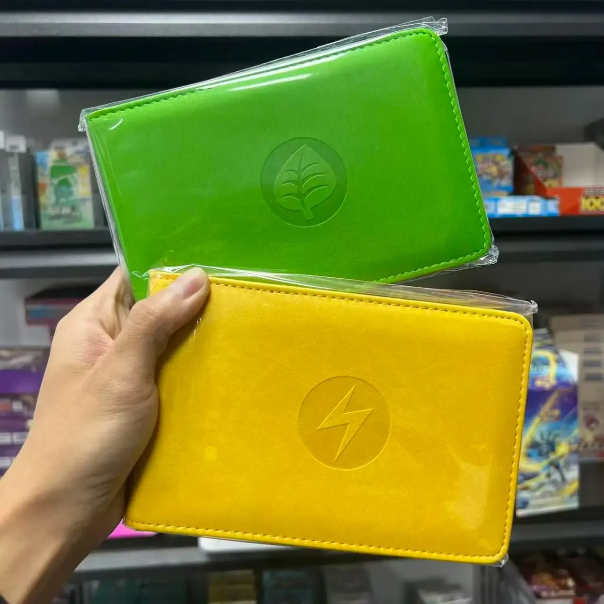 New in Stock Anime Ptcg Huiyao Energy Collection Card Book Gift Box Cartoon Home Super Attributes Can Store 64 Card Sets Gifts