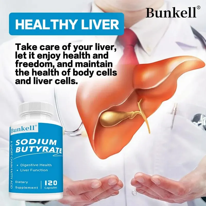 Sodium Butyrate Supplement - Helps Gut Health Detox and Cleansing of The Liver Digestive Health Non-GMO — image 4