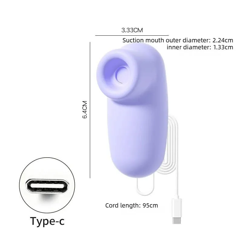 Mini Clit Sucker Vibrator For Women Sucking Clitoris Nipples Stimulator Beginner Female Masturbator Adult Goods Sex Toy Women
