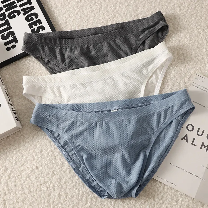 Men Bikini Sexy Briefs Underwear Lace Butt-lifting Male Panties Cuecas Calzoncillos Hombre Slips Quick Dry Mens Elastic Lingerie