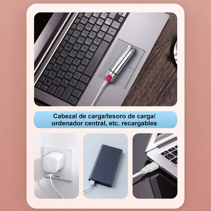 Mini Bullet Women Vibrator Powerful Vibrating G-Spot Vagina Stimulator Strong Shock Dildo Clitoris Massager Sex Toys for Women