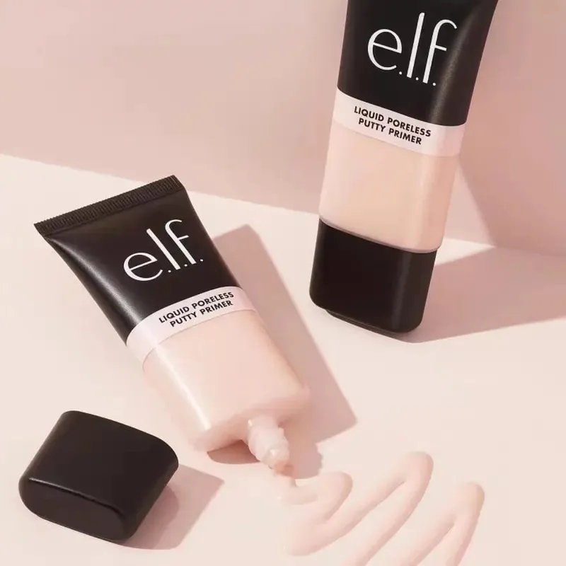 e.l.f. Tekstur Krim Primer Dempul Tanpa Liang Cecair Mekap Muka Liang Liang Meminimumkan Kawalan Minyak Kosmetik Kulit Tanpa Cacat