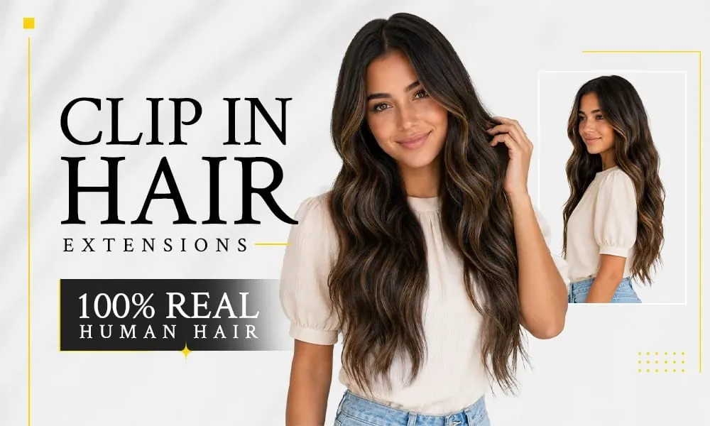 Sunmofavo 100% Remy Human Hair Clip In Hair Extensions Balayage Caramel Blonde 7Pcs 120G Soft Silky Real Human Hair Perfect Match Balayage Hairstyle Easy Install Removable Instant Full Thick Volume Ideal for Daily Look Dating Party Wedding