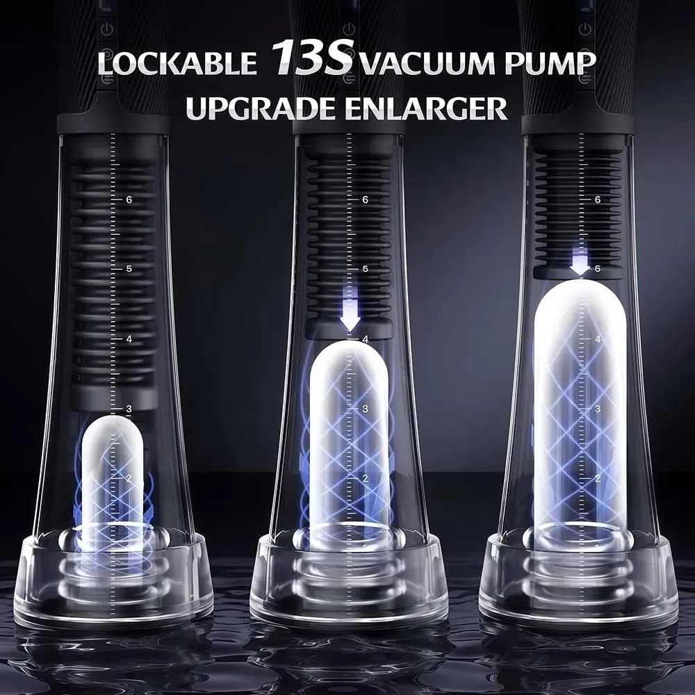APP Control Electric Penis Pump for Men IPX7 Waterproof Male Masturbator Automatic Control Vacuum Suction Massager Adult Sex Toy