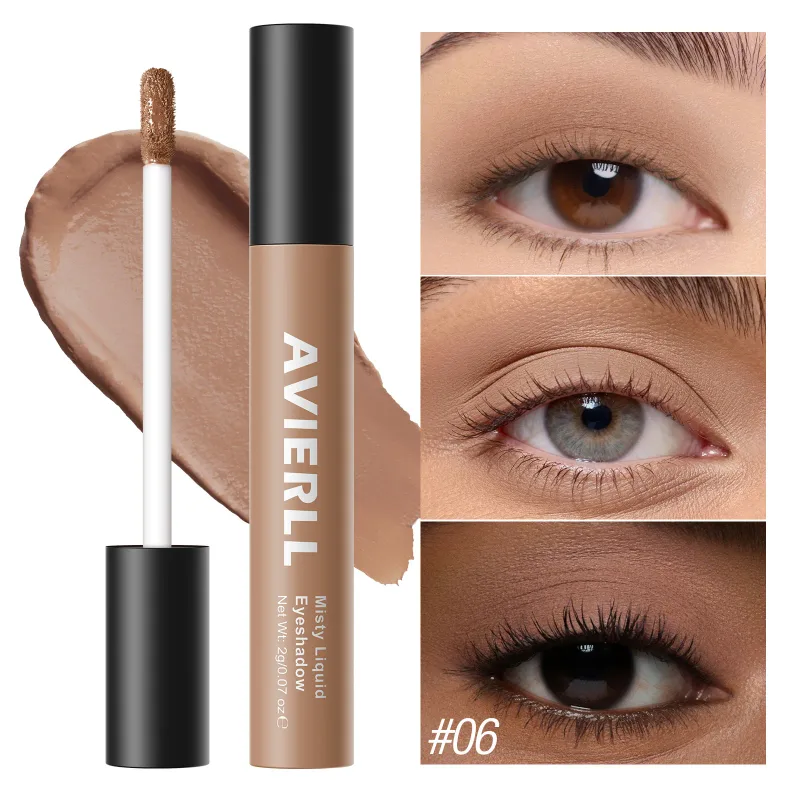 10 Colors Matte Nude Eye Bronzer Liquid Eyeshadow Waterproof Long Lasting Eye Shdaow Natural Cheek Contour Woman Makeup Cosmetic