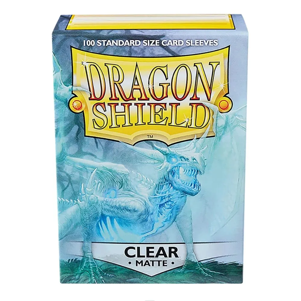 100 sztuk/pudło standardowy rozmiar Dragon Shield nowe rękawy 63x88mm przezroczyste matowe okładki na karty dla MTG/PKM karty do gry planszowej Slevee — image 2