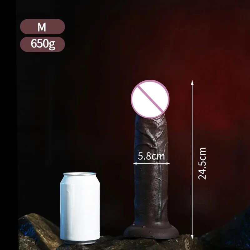 Super Long Dildo G-Spot Soft Realistic Silicone Anal Dildos Strapon Dick Butt Plug Masturbat Penis Adult Sex Toys for Man Women