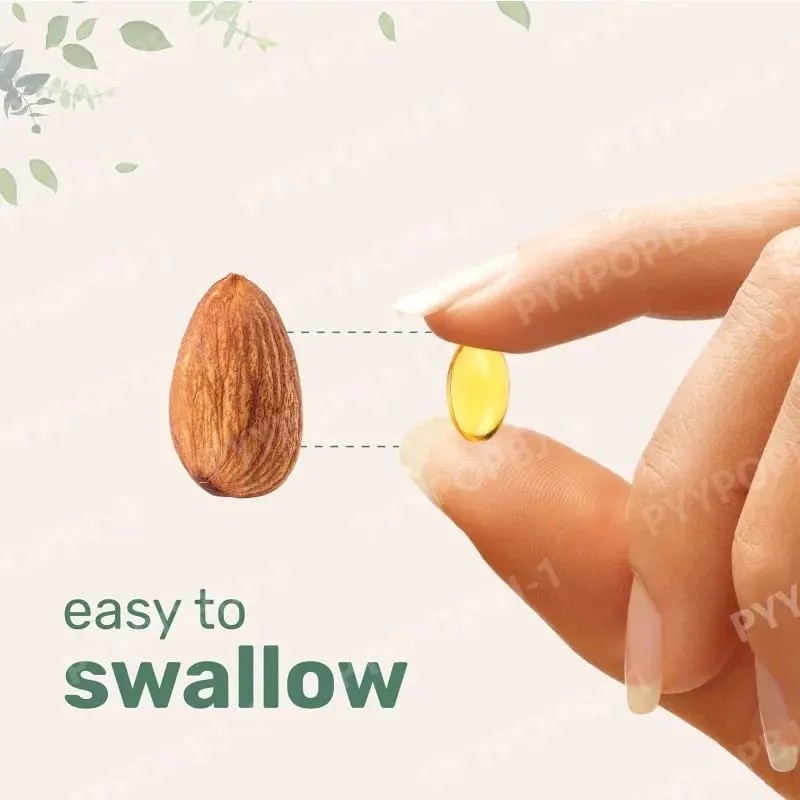 Kapsul Minyak Bawang Putih Tidak Berbau Ekstrak Bawang Putih Berumur 2 Tahun Tambahan Herba Asli Wirh Tumbuh Allium Sativum Bulb 300 Softgels