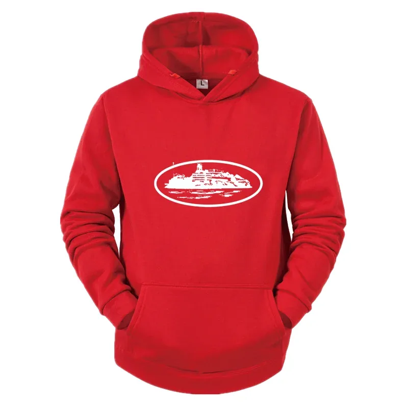 2026 Autumn/Winter New Devil Island Men's and Women's Printed Hoodies Outdoor Activities Casual Hoodies Fashion Trend Men's Wear