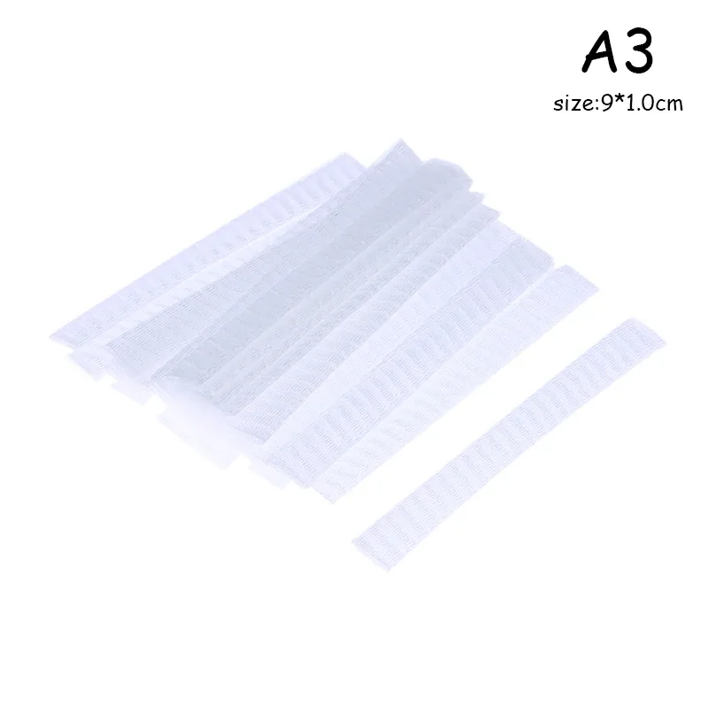 【M】20Pcs Mesh Flexible Net Protectors Cover Sheath Beauty White Cosmetic Make Up Brushes Guards Convenient Tool