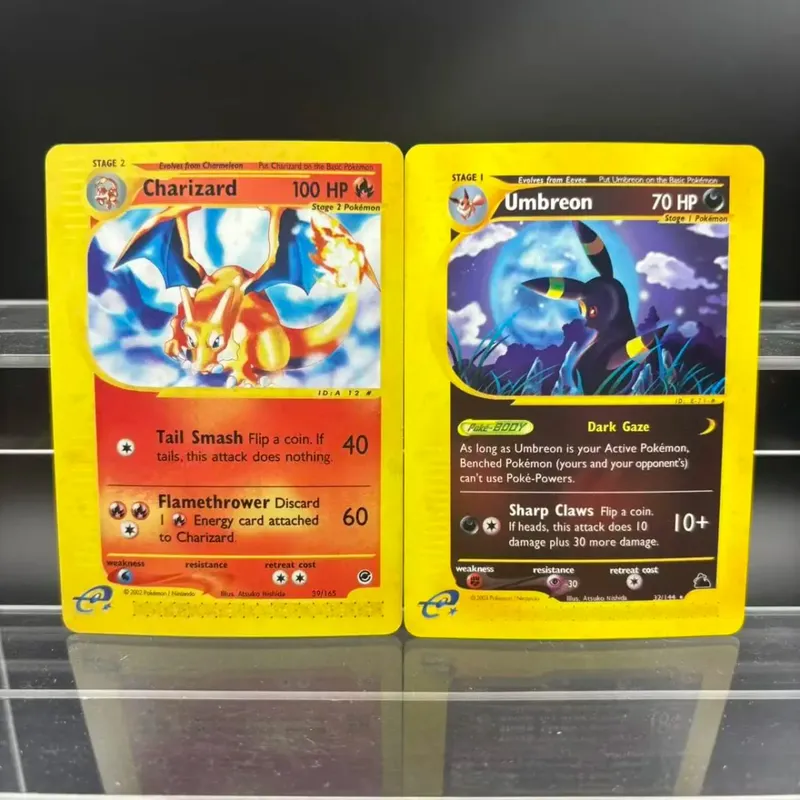 DIY Collection Cards Torchic Umbreon EN Self Made Single Card Classic Game Anime Card Gift Toy