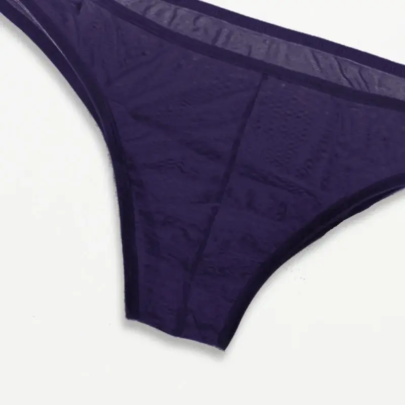 Panlalaking Panloob na Panlalaking Naka-istilong Breathable Triangle Underwear, Mesh Transparent na Kumportable Sexy Panlalaking Panloob na Panlalaking Panlalaking Brief YW